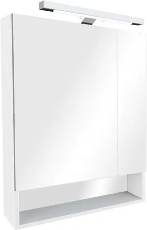 Зеркальный шкаф Roca The Gap 70 ZRU9302749, цвет белый матовый