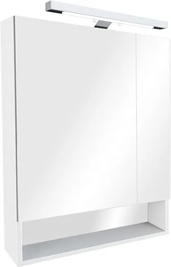 Зеркальный шкаф Roca The Gap 70 ZRU9302749, цвет белый матовый