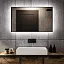 Зеркало Raval Альтера Black 60х100 бесконтакт Гор/верт, AltBl.02.600x1000/W/RL