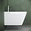 Биде Ceramicanova Metric CN3008 подвесное, 1 отверстие под смеситель, белый, сантехфарфор