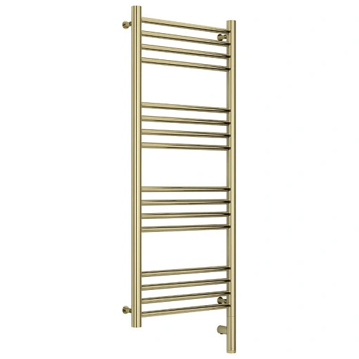 Полотенцесушитель электрический Сунержа Богема 3.0, высота 100 см, ширина 40 см, диммер слева/справа, цвет шампань, 020-5804-1040/020-5805-1040