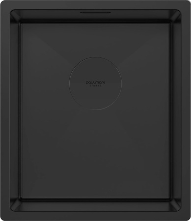 Кухонная мойка Paulmark Next 38 Uni PM213844-MBN чёрная матовая