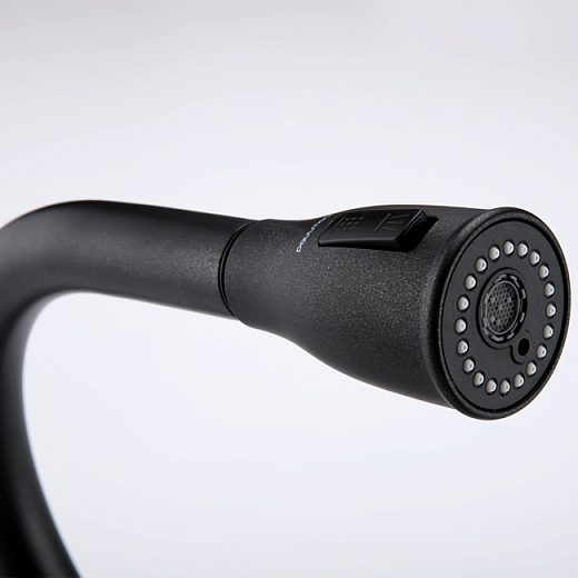 Смеситель PAULMARK LANGE La214212-418 (черный/черный металлик) Смеситель PAULMARK LANGE La214212-418 (черный/черный металлик)