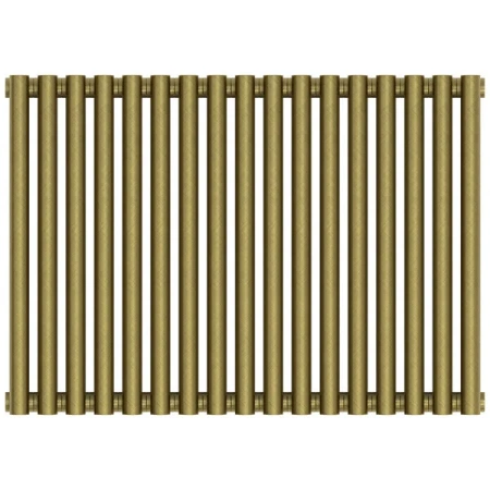 Радиатор трубчатый Сунержа Эстет-11, 17 секций, ширина 76,5 см, высота 50 см, боковое подключение, цвет состаренная бронза, 05-0302-5017