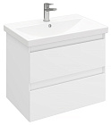 Тумба подвесная Laparet Vitrum 60 под умывальник Cerastyle Elite 60 белый матовый Тумба подвесная Laparet Vitrum 60 под умывальник Cerastyle Elite 60 белый матовый