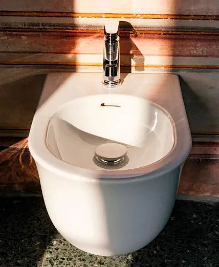 Биде Laufen The New Classic 8.3085.1.000.302.1, подвесное, цвет - белый, 53 х 37 х 34 см