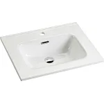Умывальник Ceramicanova Element CN7001 61х46.5х12.5см прямоугольный с переливом, CN7001