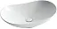 Умывальник Ceramicanova CN6015 62х36х14.5см накладной овальный без перелива, CN6015