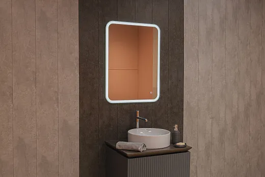 Зеркало Raval Призма 60х80 сенсор Гор/верт, Prz.02.600x800/W/RL
