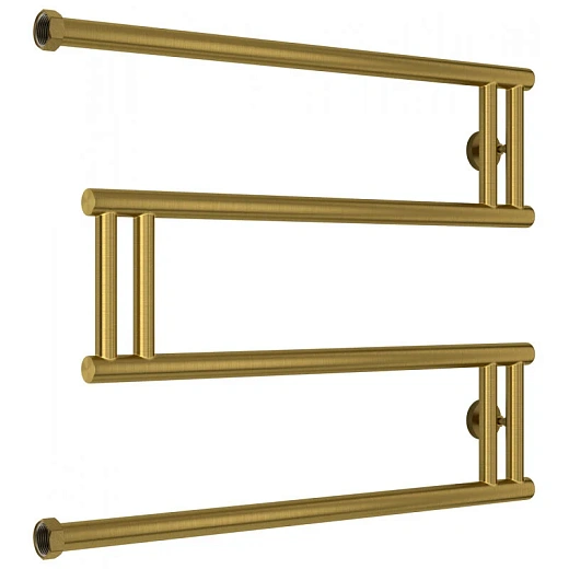 Полотенцесушитель водяной Сунержа High-Tech M+, 650x500, цвет состаренная латунь, 051-4050-5065