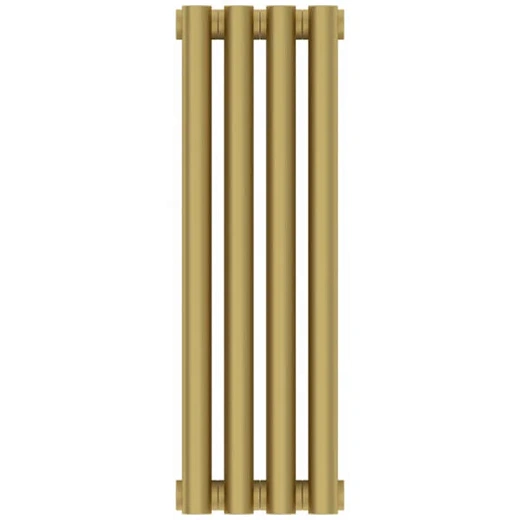 Радиатор отопления Сунержа Эстет-0, 4 секции, боковое подключение, цвет матовое золото, 032-0331-5004 Радиатор отопления Сунержа Эстет-0, 4 секции, боковое подключение, цвет матовое золото, 032-0331-5004