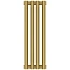 Радиатор отопления Сунержа Эстет-0, 4 секции, боковое подключение, цвет матовое золото, 032-0331-5004 Радиатор отопления Сунержа Эстет-0, 4 секции, боковое подключение, цвет матовое золото, 032-0331-5004