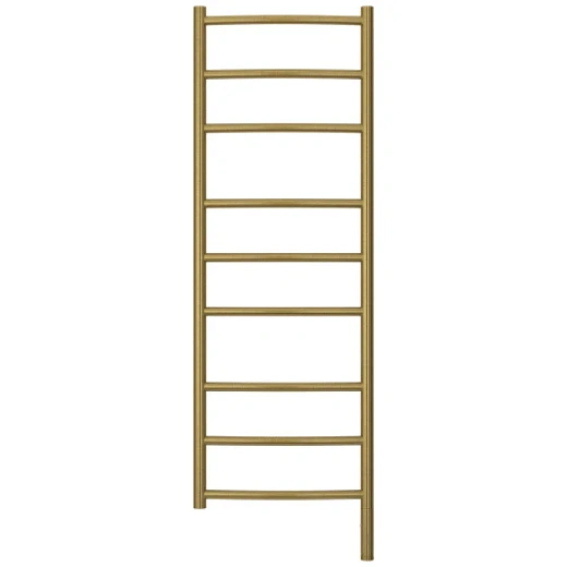 Полотенцесушитель электрический Сунержа Галант 3.0, высота 120 см, ширина 40 см, диммер слева/справа, цвет состаренная латунь, 051-5800-1240/051-5801-1240