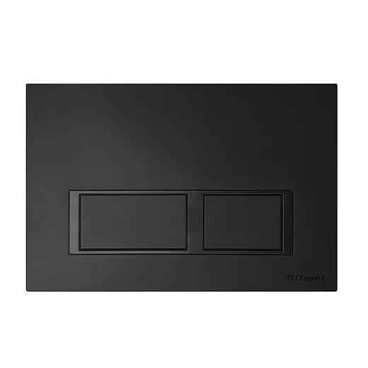 TECE S401204 Инсталляция в комплекте с черной матовой пластиковой панелью (кнопкой) смыва TECEspring V и застенным модулем TECEspring для подвесного унитаза