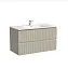 Тумба под раковину Sancos Snob R SNR90CE, 90 см подвесная, Beige Soft