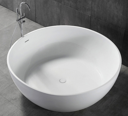 Акриловая ванна ABBER AB9279 белая 150x150 Акриловая ванна ABBER AB9279 белая 150x150