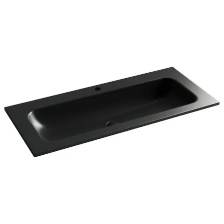 Умывальник Ceramicanova Grace CN7013MB 101см сантехфарфор черный матовый, CN7013MB