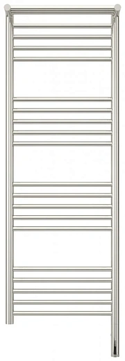 Полотенцесушитель электрический Сунержа Богема 3.0 1200 x 400 с полкой, ширина 43.2 см, высота 132.4 см, хром, L/R