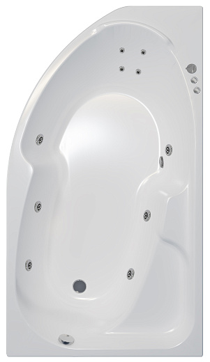 Ванна гидромассажная Тритон София 170x95 правая Стандарт