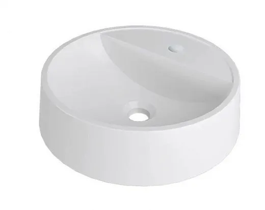 4627173210768 Раковина накладная Madera Luna 40 см, искусственный мрамор