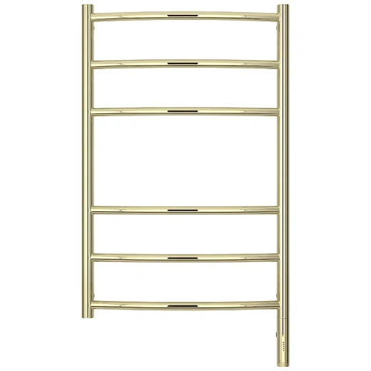 Полотенцесушитель электрический Сунержа Галант 3.0, высота 80 см, ширина 50 см, диммер слева/справа, цвет шампань, 020-5800-8050/020-5801-8050