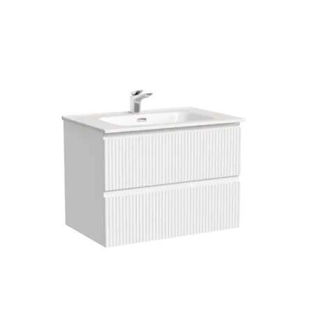 Тумба под раковину Sancos Snob R SNR70W, 70 см подвесная, Bianco