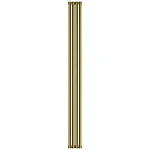 Радиатор трубчатый Сунержа Эстет-1, 4 секции, ширина 18 см, высота 180 см, боковое подключение, цвет состаренная бронза, 05-0301-1804 Радиатор трубчатый Сунержа Эстет-1, 4 секции, ширина 18 см, высота 180 см, боковое подключение, цвет состаренная бронза, 05-0301-1804