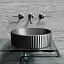 Умывальник Ceramicanova Element CN6057MDH 36см сантехфарфор темный антрацит, CN6057MDH
