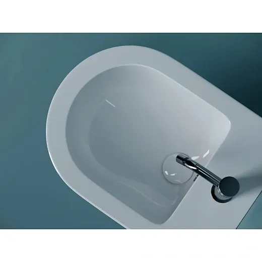 Подвесное биде Ceramicanova Uno CN11002, цвет белый, сантехфарфор