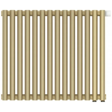 Радиатор отопления Сунержа Эстет-11 EU50, 14 секций, нижнее подключение, цвет матовая шампань, 022-0312-5014
