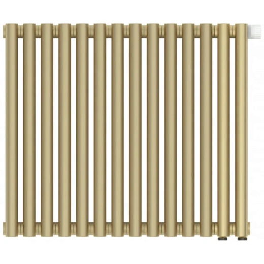 Радиатор отопления Сунержа Эстет-11 EU50, 14 секций, нижнее подключение, цвет матовая шампань, 022-0312-5014
