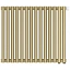Радиатор отопления Сунержа Эстет-11 EU50, 14 секций, нижнее подключение, цвет матовая шампань, 022-0312-5014