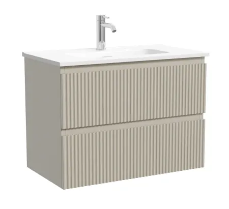Тумба под раковину Sancos Snob R SNR70/39CE, 70 см, подвесная, Beige Soft