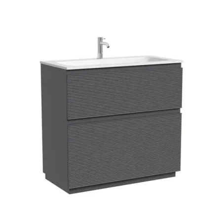 Тумба под раковину Sancos Folk Floor FL90FGS, 90 см, напольная, grey soft