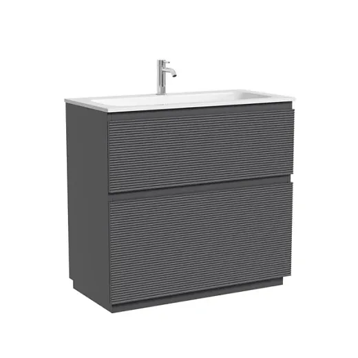 Тумба под раковину Sancos Folk Floor FL90FGS, 90 см, напольная, grey soft