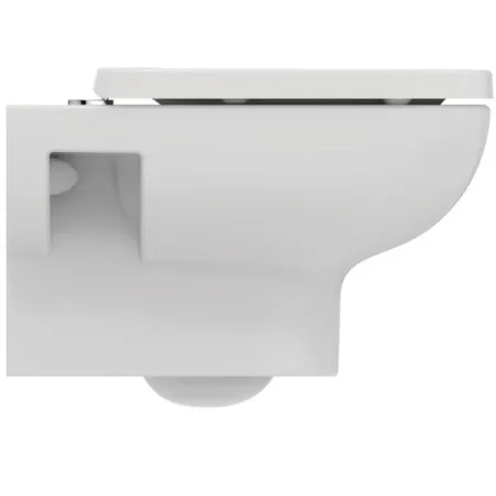 Унитаз напольный безободковый с функцией биде Ideal Standard i.life A T481901 для монтажа с бачком, технология RimLS+