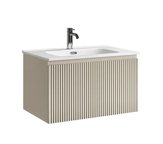 Тумба под раковину Sancos SNOB R 1.0, SNR1.070CE, 70 см, подвесная, Beige Soft