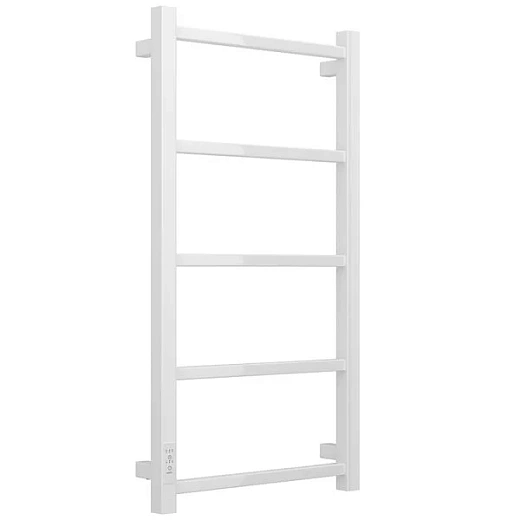 Полотенцесушитель электрический Стилье Формат 26, ширина 40 см, высота 80 см, диммер слева/справа, белый, 12527-8040/12526-8040