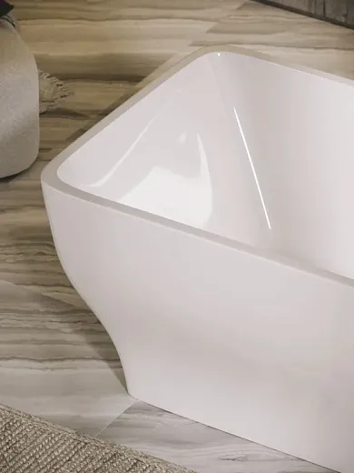 Ванна акриловая Sancos 170 х 80 см, прямоугольная, белый, FB09