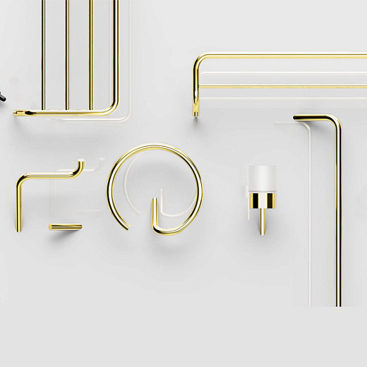 Держатель для полотенец Deante Silia Gold ADI_Z611 золото