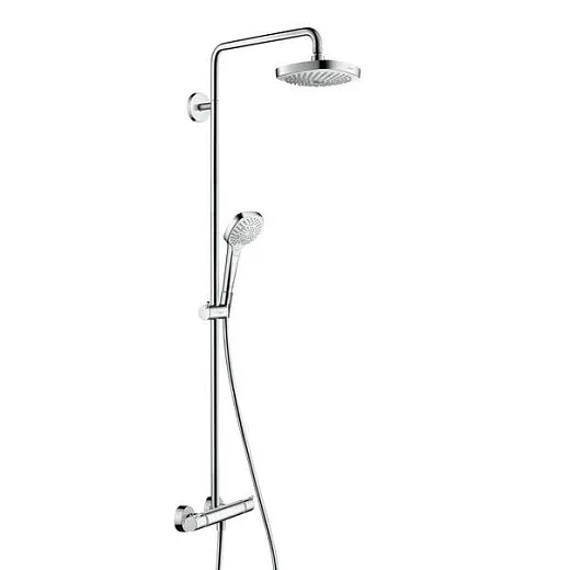 Душевая система Hansgrohe Croma Select E 180 2jet Showerpipe EcoSmart 27257400
