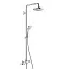 Душевая система Hansgrohe Croma Select E 180 2jet Showerpipe EcoSmart 27257400