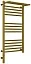 Полотенцесушитель электрический Сунержа Богема 3.0 800x400 с полкой, состаренная бронза, L/R