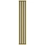 Радиатор трубчатый Сунержа Эстет-11, 7 секций, ширина 31,5 см, высота 180 см, боковое подключение, цвет состаренная бронза, 05-0302-1807