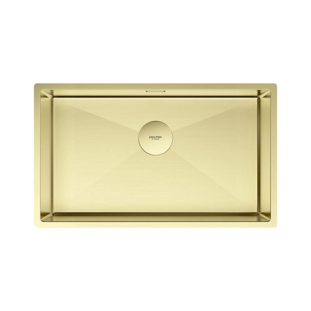 Кухонная мойка Paulmark Next 74 Uni PM217444-LG светлое золото