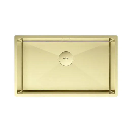 Кухонная мойка PAULMARK NEXT 74 UNI PM217444-LG (золото/светлое золото)