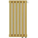 Радиатор трубчатый Сунержа Эстет-00 EU50, 6 секций, нижнее подключение, цвет золото, 03-0322-5006