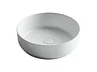 Умывальник Ceramicanova Element CN6022MW 39х39х12см накладной круглый без перелива, CN6022MW