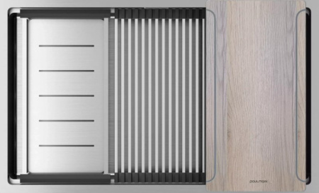 Кухонная мойка Paulmark Next Multi Sink 74 Uni PM787445-BS брашированная сталь