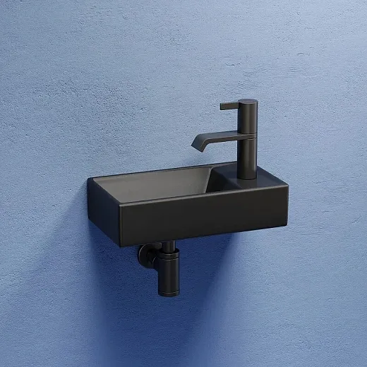 Умывальник Ceramicanova Element L/R CN6051LMB/CN6051RMB 40см сантехфарфор чаша левая/чаша правая, CN6051LMB/CN6051RMB